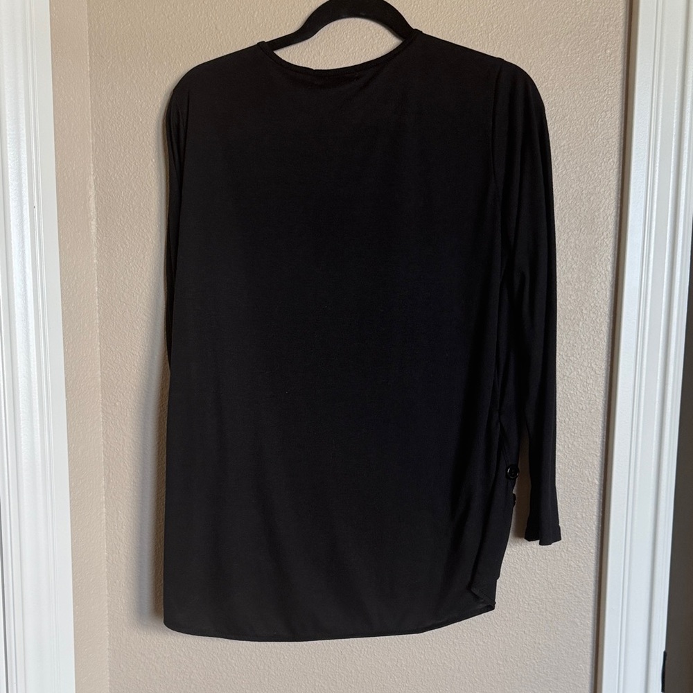 Lilicloth Black L/S with Gnome Christmas Tee - Picture 4 of 4
